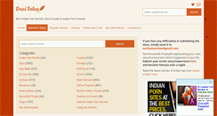Desktop Screenshot of desitales.com